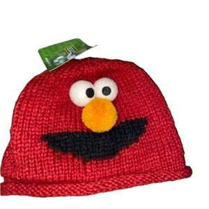 Delux Sesame Street HANDMADE Elmo toddler tuque